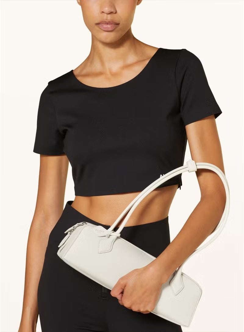 عاليا باريس حقيبة كتف ألايا لي تيكل متوسطة من الجلد - Image 4